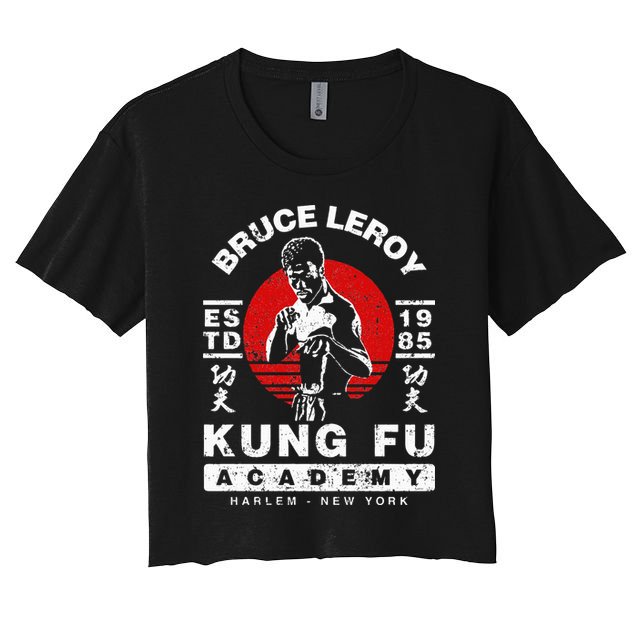 Bruce Leroy Academy  Crop Top