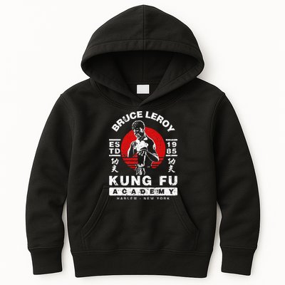 Bruce Leroy Academy  Kids Hoodie