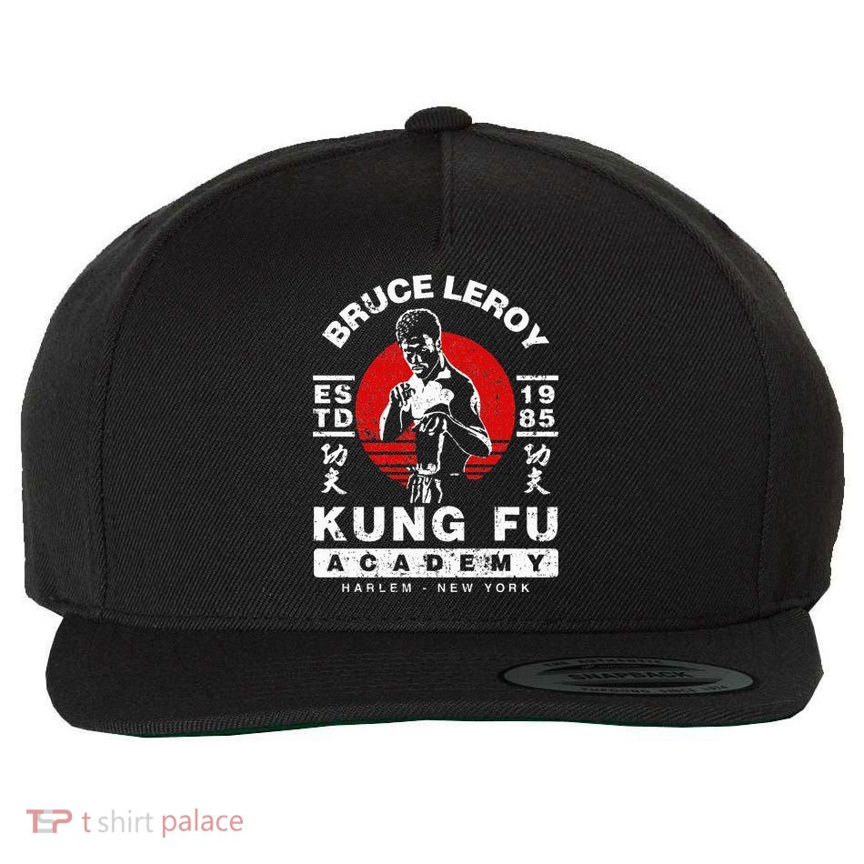 Bruce Leroy Academy  Wool Snapback Cap