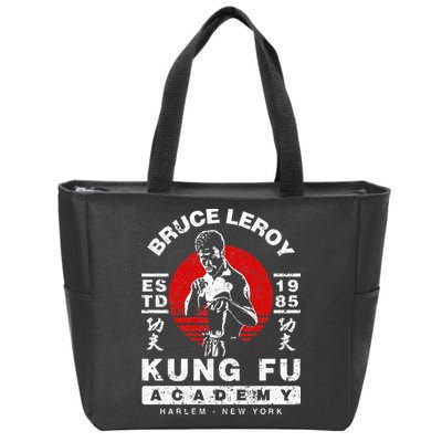 Bruce Leroy Academy  Zip Tote Bag
