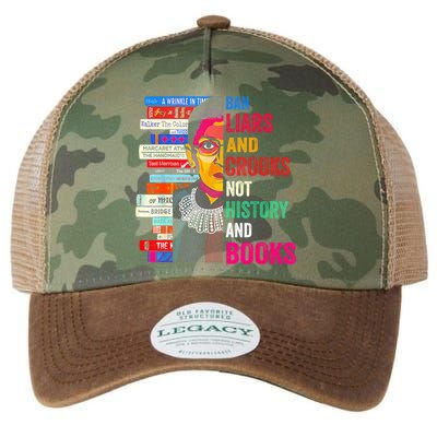 Ban Liars And Crooks Not History And Books Legacy Tie Dye Trucker Hat