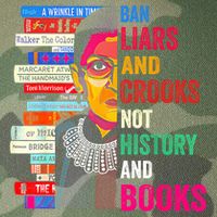 Ban Liars And Crooks Not History And Books Legacy Tie Dye Trucker Hat