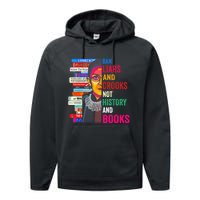 Ban Liars And Crooks Not History And Books Performance Fleece Hoodie