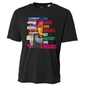 Ban Liars And Crooks Not History And Books Cooling Performance Crew T-Shirt