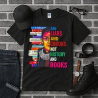 Ban Liars And Crooks Not History And Books Tall T-Shirt
