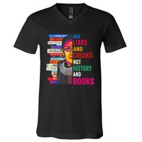 Ban Liars And Crooks Not History And Books V-Neck T-Shirt