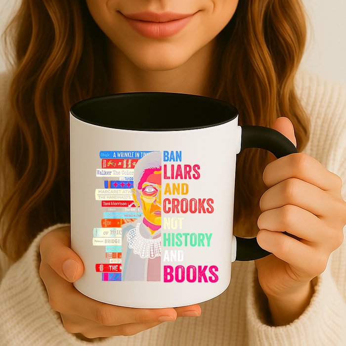 Ban Liars And Crooks Not History And Books Mug