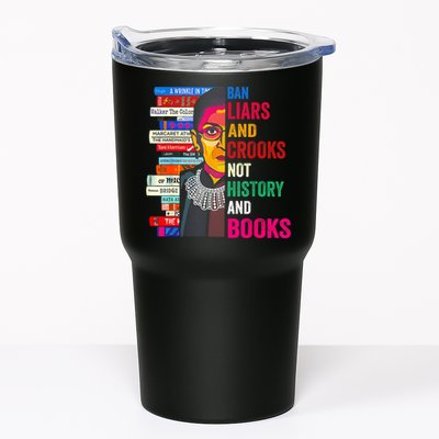 Ban Liars And Crooks Not History And Books Tumbler