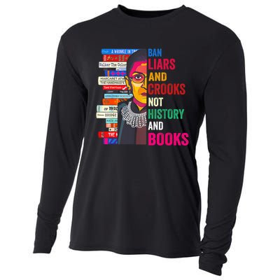 Ban Liars And Crooks Not History And Books Cooling Performance Long Sleeve Crew