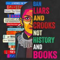 Ban Liars And Crooks Not History And Books 25L Jumbo Tote