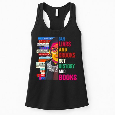 Ban Liars And Crooks Not History And Books Womens Tank Top