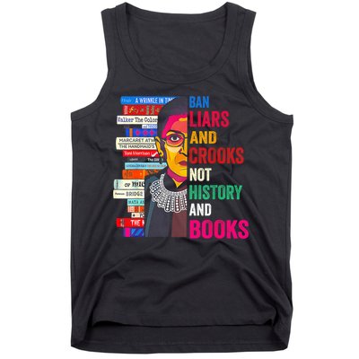 Ban Liars And Crooks Not History And Books Tank Top