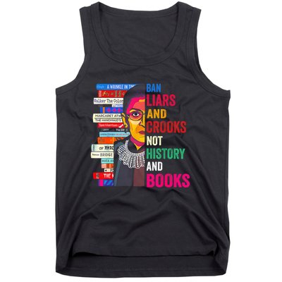 Ban Liars And Crooks Not History And Books Tank Top