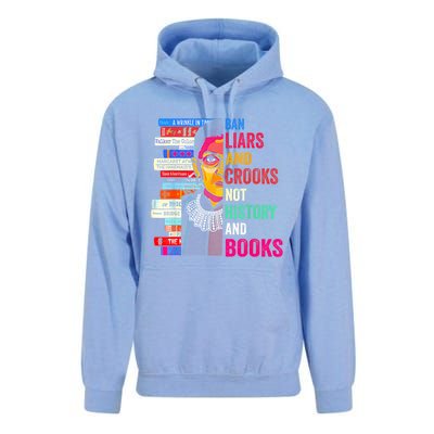 Ban Liars And Crooks Not History And Books Unisex Surf Hoodie