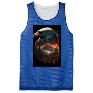 Beautiful Liberty America United Patriotic Pride Design Gift Mesh Reversible Basketball Jersey Tank