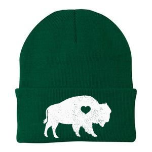 Bison Lover American Buffalo National Park Souvenir Knit Cap Winter Beanie