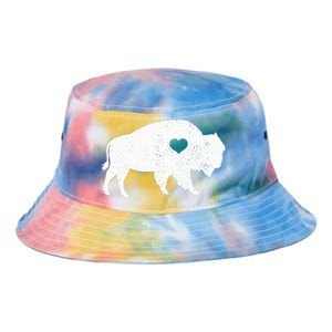 Bison Lover American Buffalo National Park Souvenir Tie Dye Newport Bucket Hat