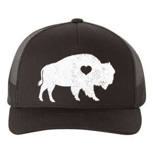 Bison Lover American Buffalo National Park Souvenir Yupoong Adult 5-Panel Trucker Hat