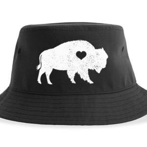 Bison Lover American Buffalo National Park Souvenir Sustainable Bucket Hat