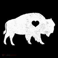 Bison Lover American Buffalo National Park Souvenir 16 in Basic Backpack