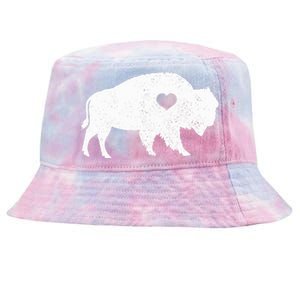 Bison Lover American Buffalo National Park Souvenir Tie-Dyed Bucket Hat