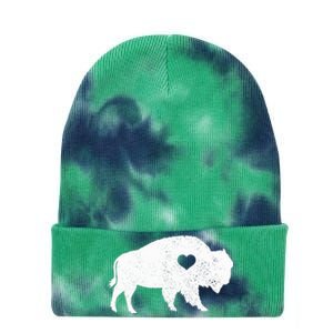 Bison Lover American Buffalo National Park Souvenir Tie Dye 12in Knit Beanie