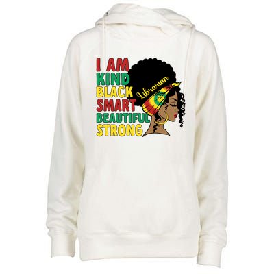 Black Librarian African American Library Worker Meaningful Gift Womens Funnel Neck Pullover Hood