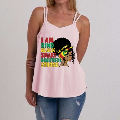 Black Librarian African American Library Worker Meaningful Gift Women's Strappy Tank