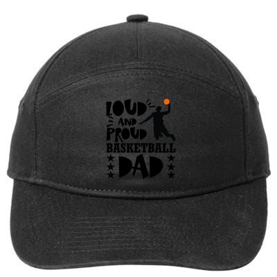 Basketball Loud And Proud Basketball Dad 7-Panel Snapback Hat