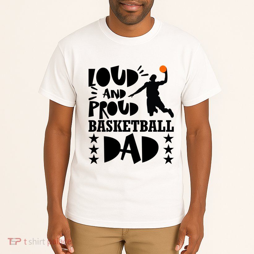 Basketball Loud And Proud Basketball Dad Tall T-Shirt