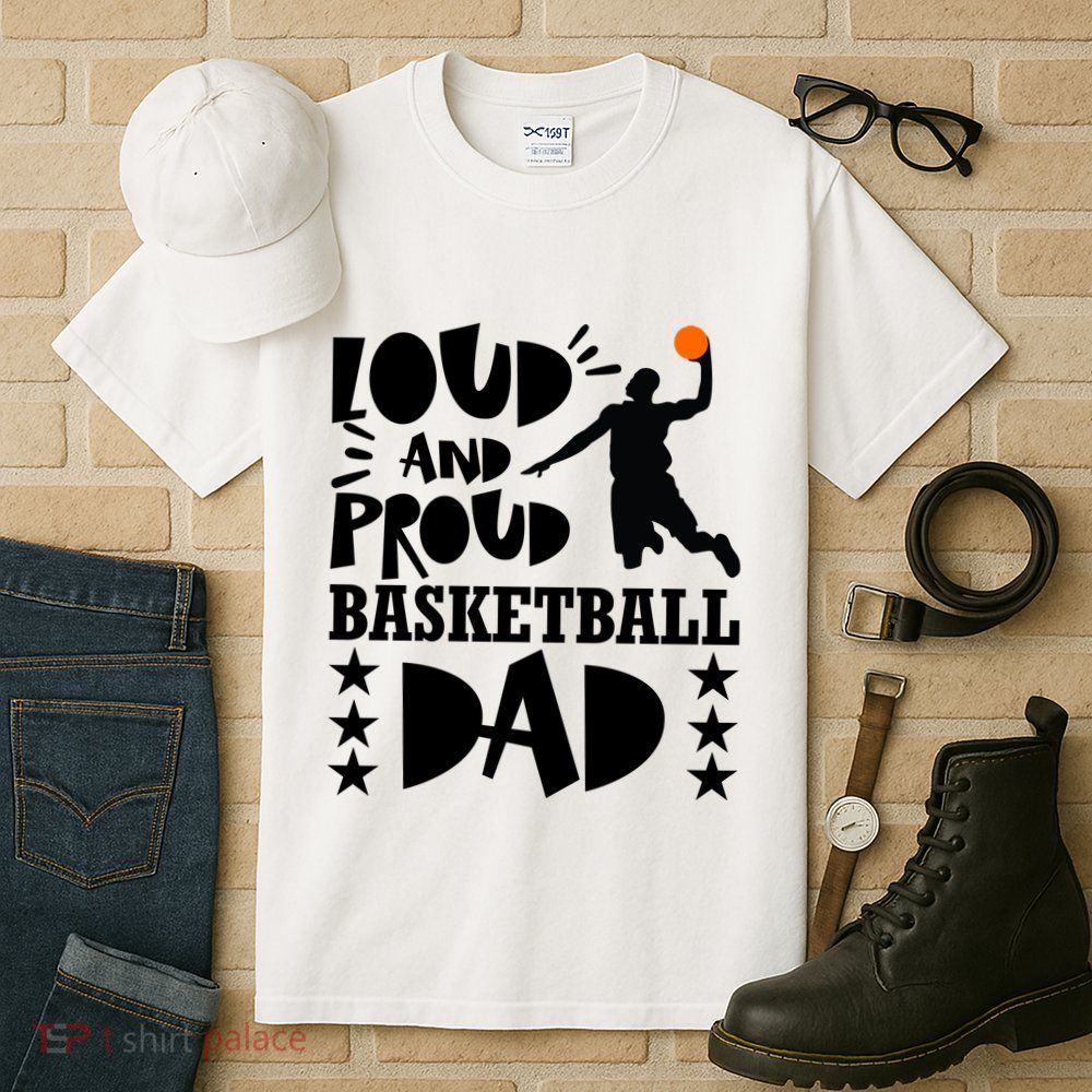 Basketball Loud And Proud Basketball Dad Tall T-Shirt