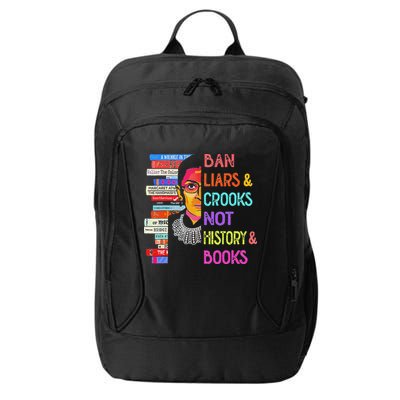 Ban Liars And Crooks Not History And Book City Backpack