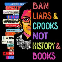 Ban Liars And Crooks Not History And Book Impact Tech Backpack