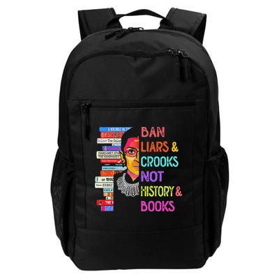 Ban Liars And Crooks Not History And Book Backpack