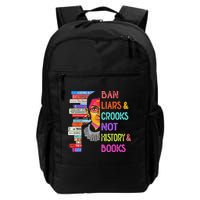 Ban Liars And Crooks Not History And Book Backpack