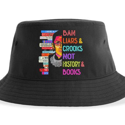 Ban Liars And Crooks Not History And Book Sustainable Bucket Hat