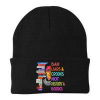 Ban Liars And Crooks Not History And Book Beanie