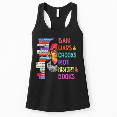 Ban Liars And Crooks Not History And Book Womens Tank Top