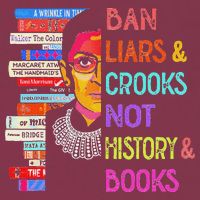 Ban Liars And Crooks Not History And Book 16oz Travel Tumbler