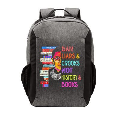 Ban Liars And Crooks Not History And Book Vector Backpack