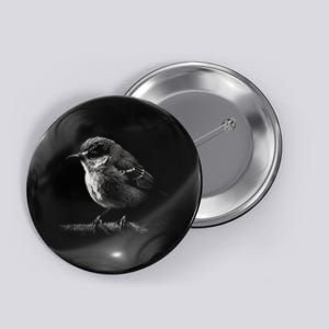 Bird Lover Artwork Animal Motif Bird Button