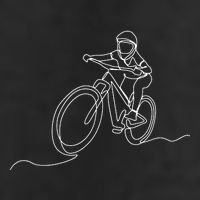 Bicycle Line Art Drawing Mountain Bike Adult Drive Performance Visor