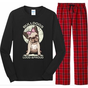 Bulldogs Loud And Proud Long Sleeve Pajama Set