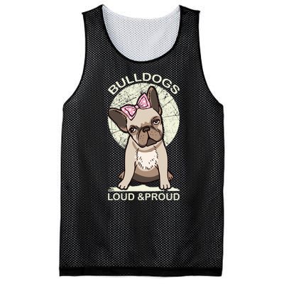 Bulldogs Loud And Proud Mesh Reversible Basketball Jersey Tank