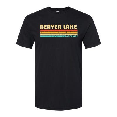 BEAVER LAKE ARKANSAS Funny Fishing Camping Summer Softstyle CVC T-Shirt