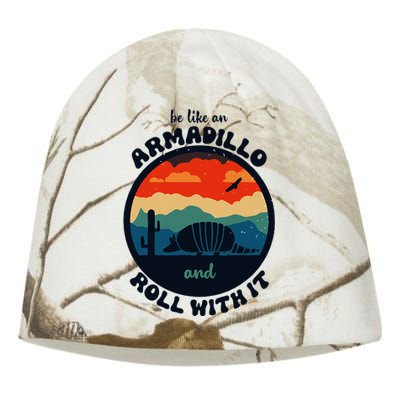 Be Like An Armadillo And Roll With It Kati - Camo Knit Beanie