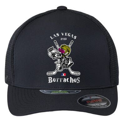 Borrachos Los Angeles hockey team logo Las Vegas version Flexfit Unipanel Trucker Cap
