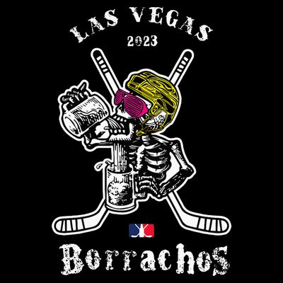 Borrachos Los Angeles hockey team logo Las Vegas version T-Shirt
