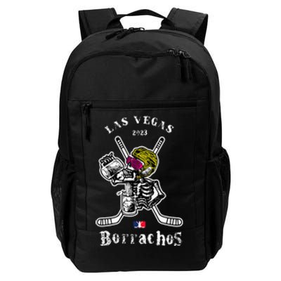 Borrachos Los Angeles hockey team logo Las Vegas version Daily Commute Backpack