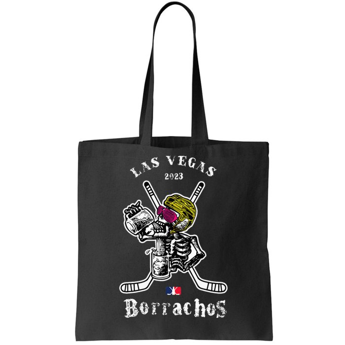 Borrachos Los Angeles hockey team logo Las Vegas version Tote Bag